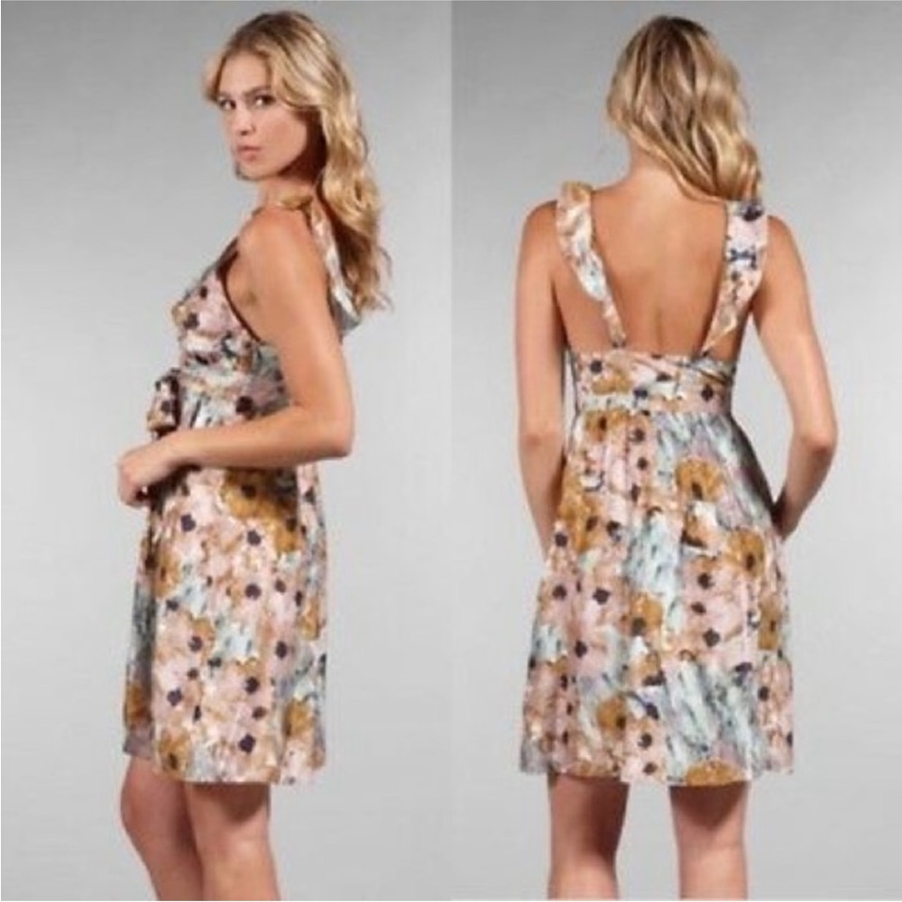 Theory silk dress , size 10, brand-new